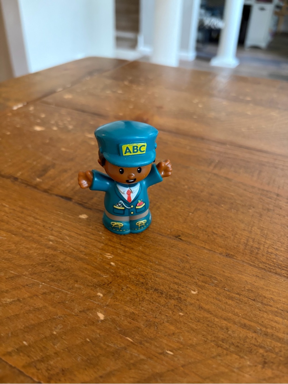 Fisher Price Little People train conductor as is